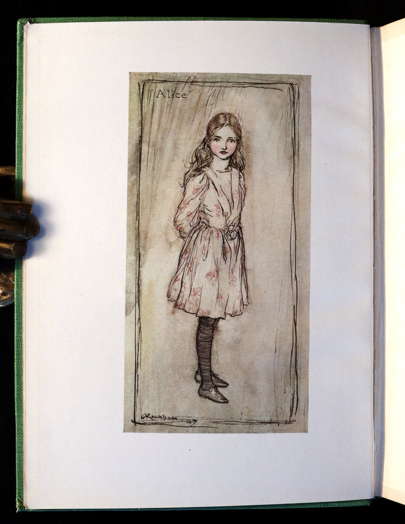 1919 Rare Book - Alice's Adventures in Wonderland, illustrated by Arthur Rackham.