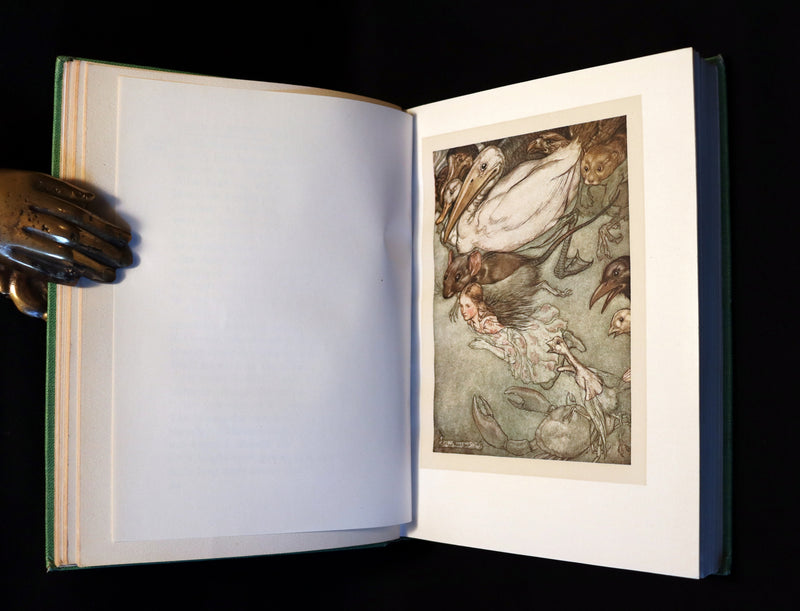 1919 Rare Book - Alice's Adventures in Wonderland, illustrated by Arthur Rackham.