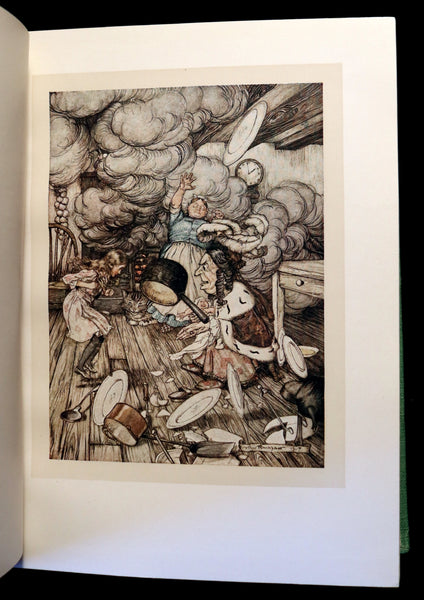 1919 Rare Book - Alice's Adventures in Wonderland, illustrated by Arthur Rackham.
