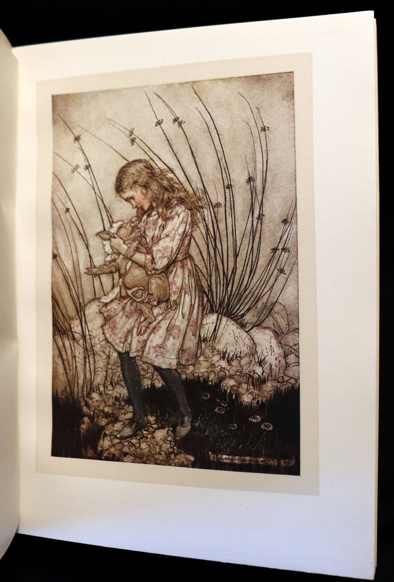 1919 Rare Book - Alice's Adventures in Wonderland, illustrated by Arthur Rackham.