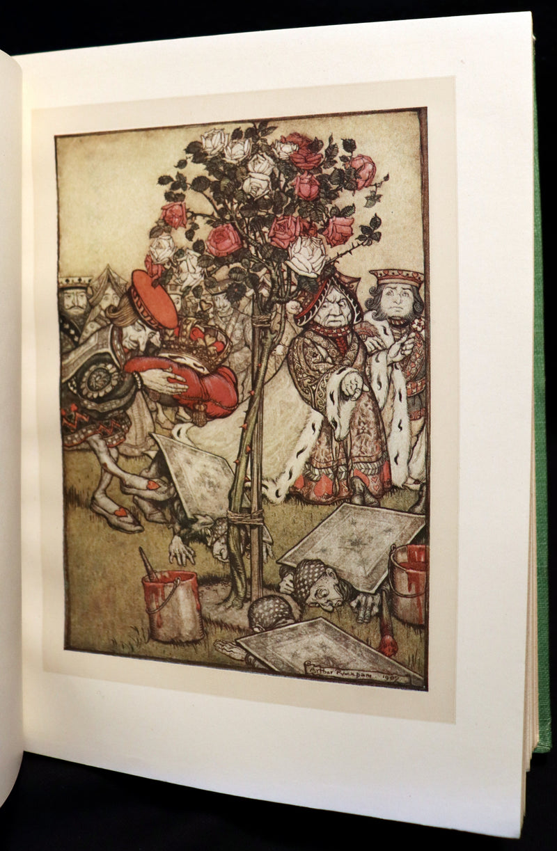 1919 Rare Book - Alice's Adventures in Wonderland, illustrated by Arthur Rackham.