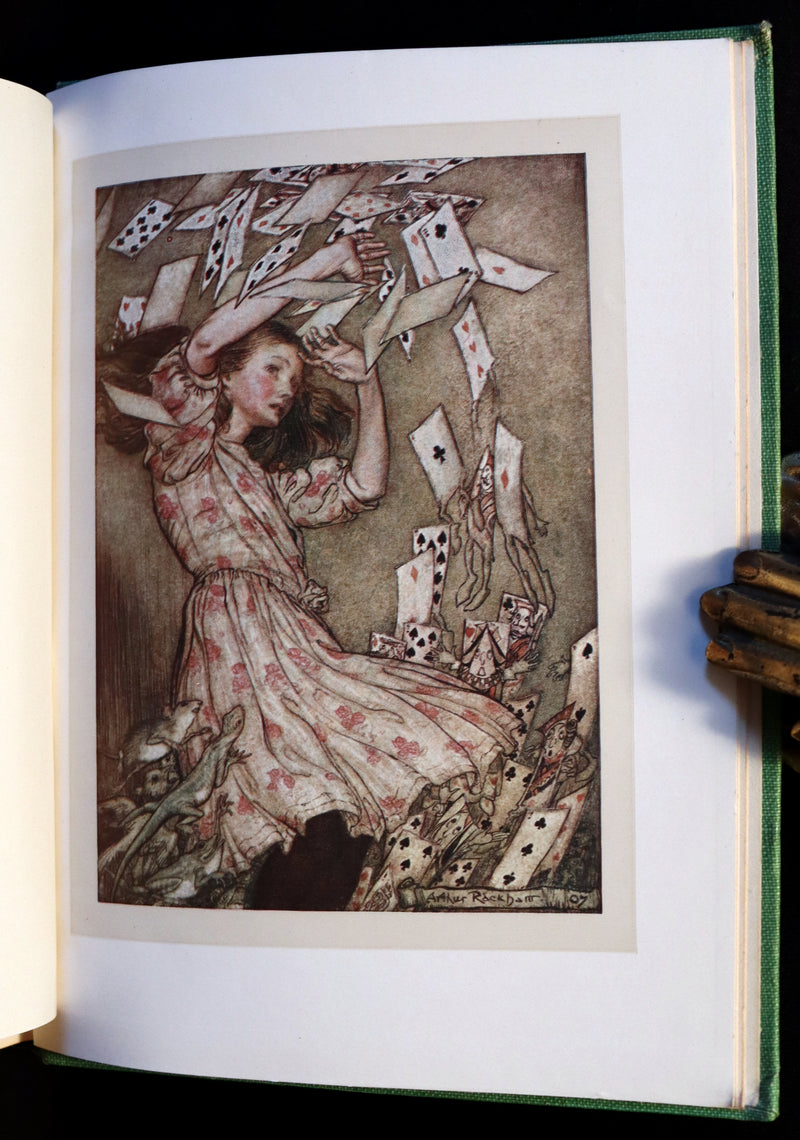1919 Rare Book - Alice's Adventures in Wonderland, illustrated by Arthur Rackham.