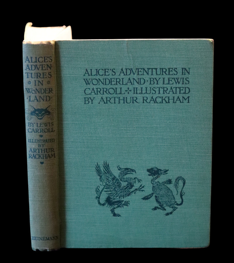 1919 Rare Book - Alice's Adventures in Wonderland, illustrated by Arthur Rackham.