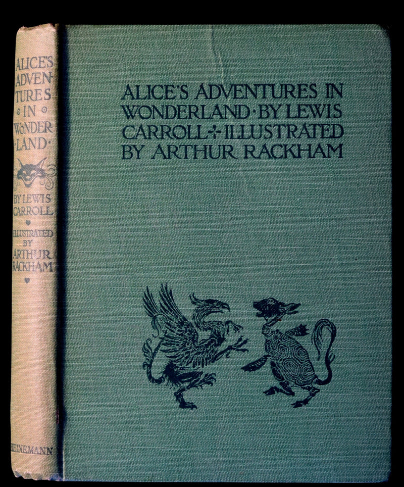 1919 Rare Book - Alice's Adventures in Wonderland, illustrated by Arthur Rackham.