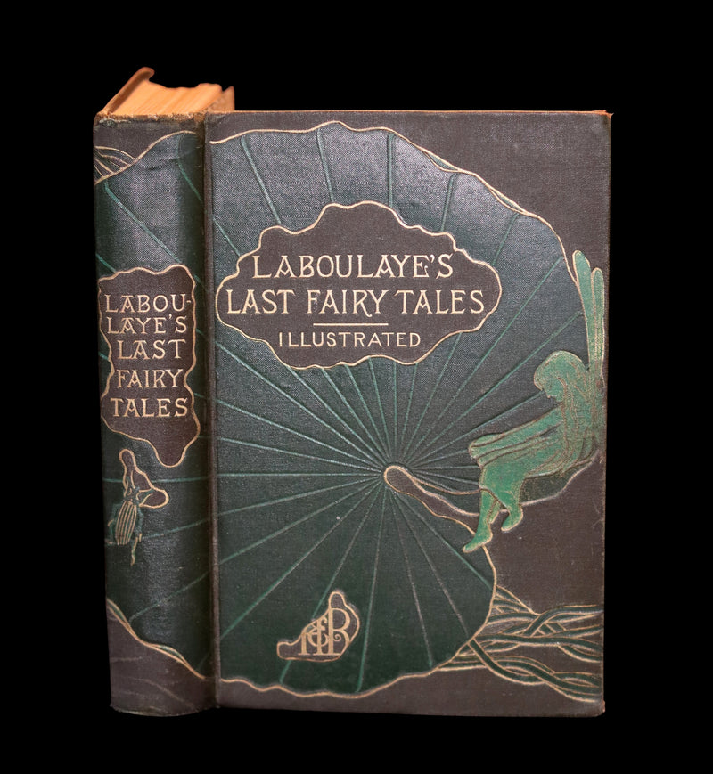 1885 Rare First Edition - Edouard Laboulaye's LAST FAIRY TALES - illustrated.