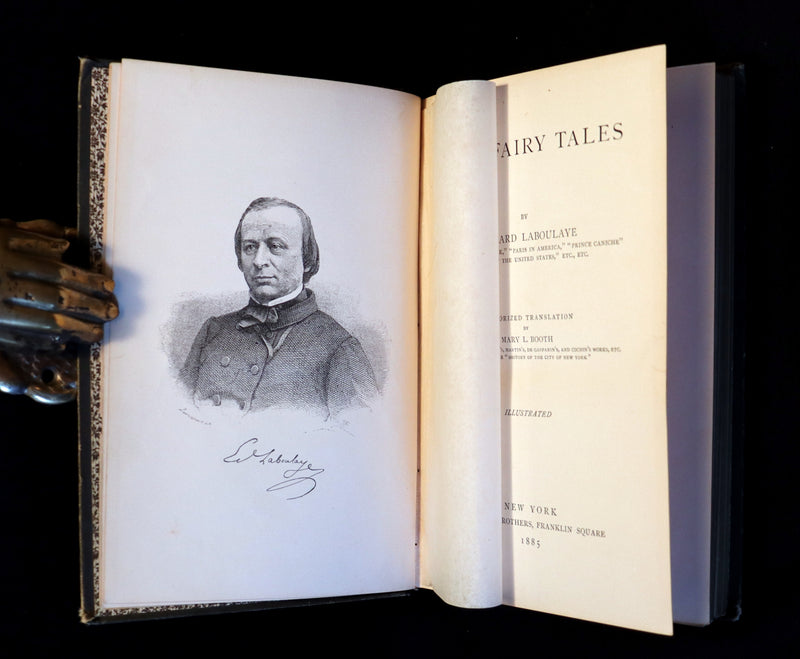 1885 Rare First Edition - Edouard Laboulaye's LAST FAIRY TALES - illustrated.