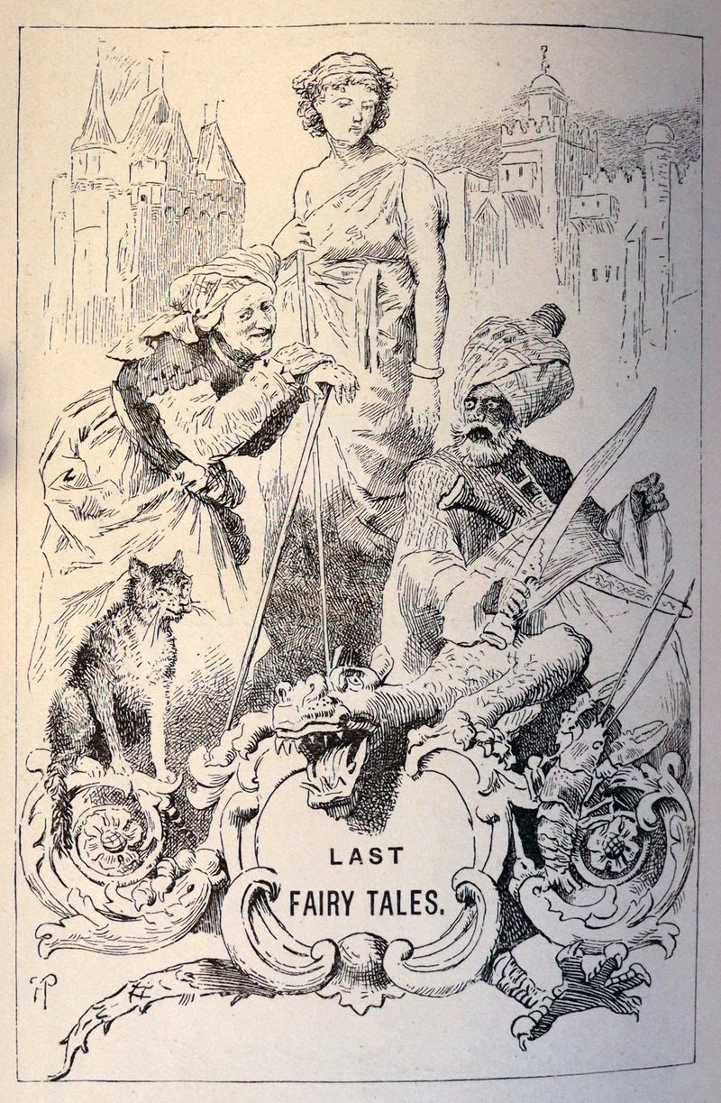 1885 Rare First Edition - Edouard Laboulaye's LAST FAIRY TALES - illustrated.