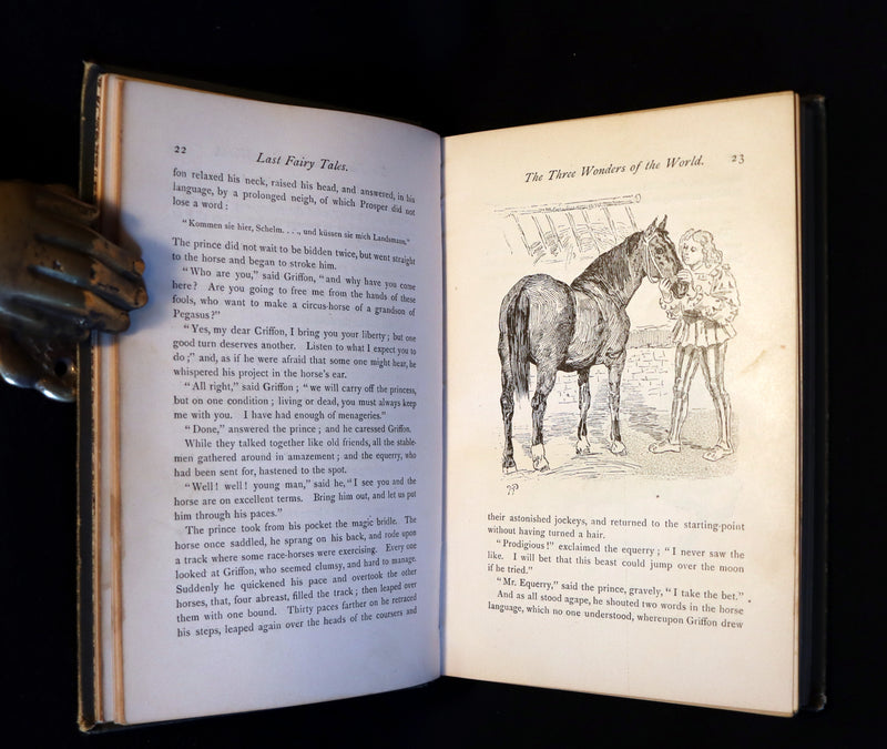 1885 Rare First Edition - Edouard Laboulaye's LAST FAIRY TALES - illustrated.