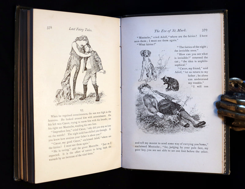 1885 Rare First Edition - Edouard Laboulaye's LAST FAIRY TALES - illustrated.