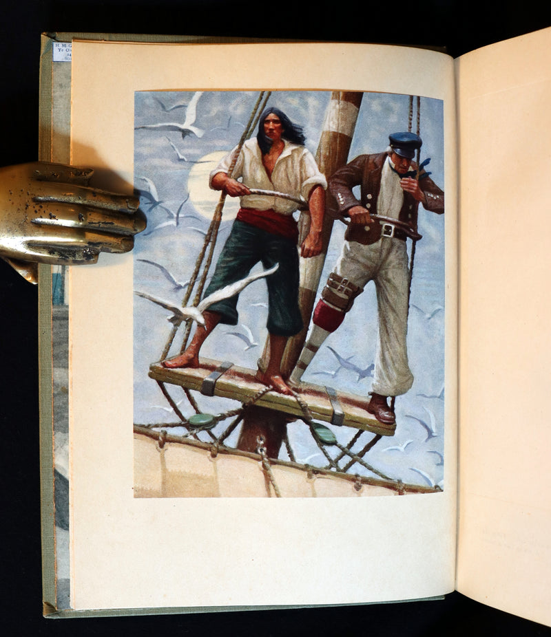 1930 Scarce Edition - MOBY DICK or The White Whale by Herman Melville illustrated by Mead Schaeffer.