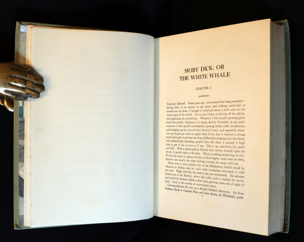 1930 Scarce Edition - MOBY DICK or The White Whale by Herman Melville ...