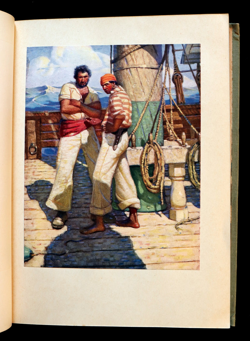 1930 Scarce Edition - MOBY DICK or The White Whale by Herman Melville illustrated by Mead Schaeffer.