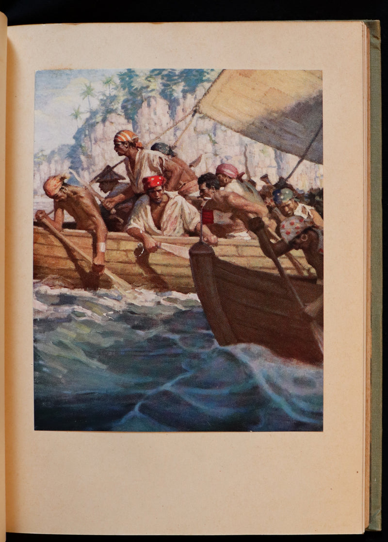 1930 Scarce Edition - MOBY DICK or The White Whale by Herman Melville illustrated by Mead Schaeffer.