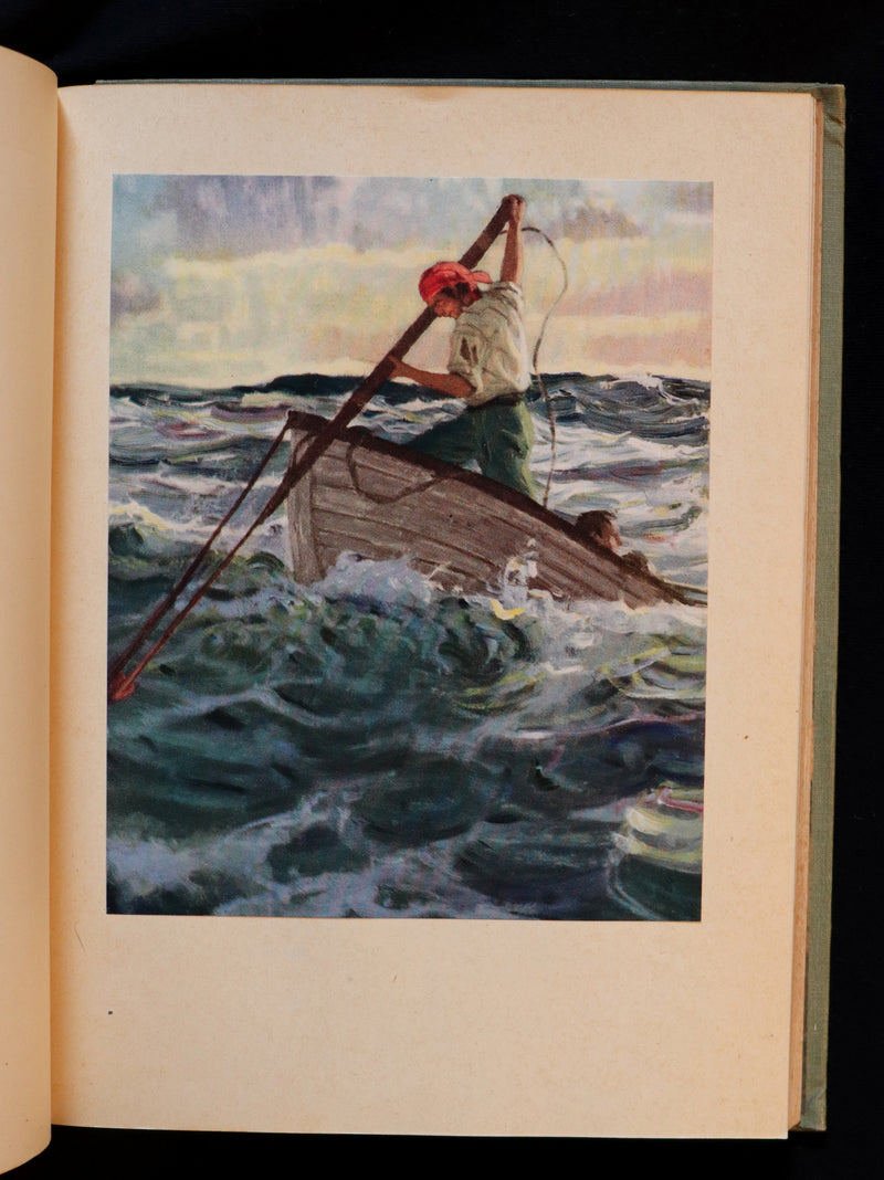 1930 Scarce Edition - MOBY DICK or The White Whale by Herman Melville illustrated by Mead Schaeffer.