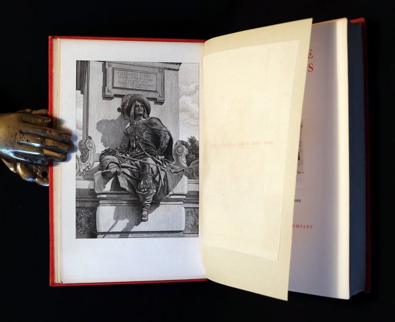 1899 Rare Illustrated Book set - The Three Musketeers by Alexandre Dumas.