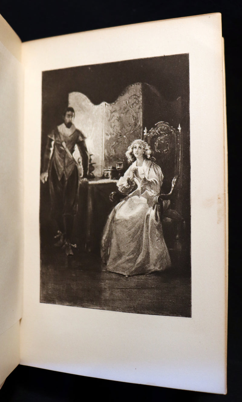 1899 Rare Illustrated Book set - The Three Musketeers by Alexandre Dumas.