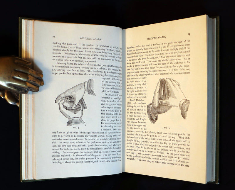 1898 Rare Book - MODERN MAGIC - A Practical Treatise On The Art Of Conjuring by Hoffmann.