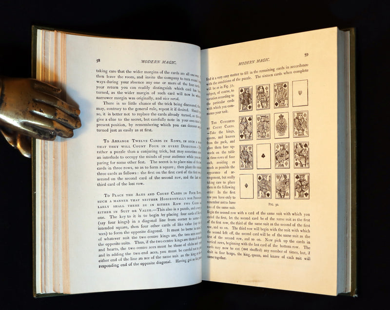 1898 Rare Book - MODERN MAGIC - A Practical Treatise On The Art Of Conjuring by Hoffmann.