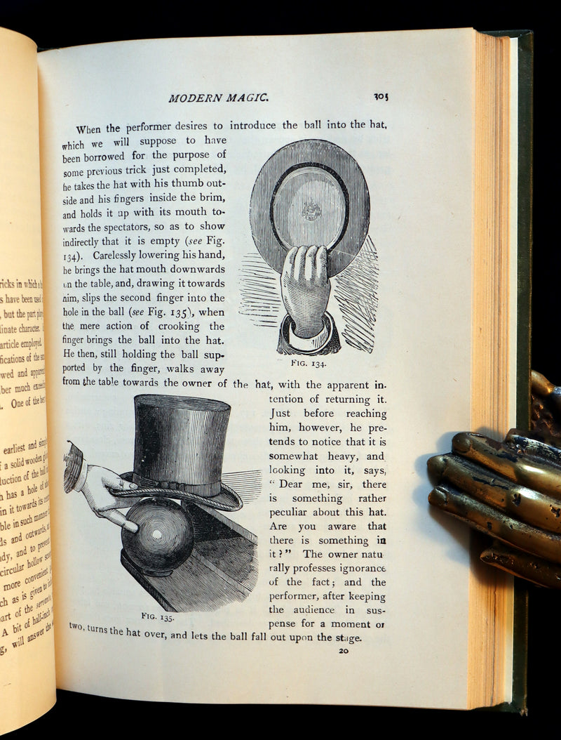1898 Rare Book - MODERN MAGIC - A Practical Treatise On The Art Of Conjuring by Hoffmann.