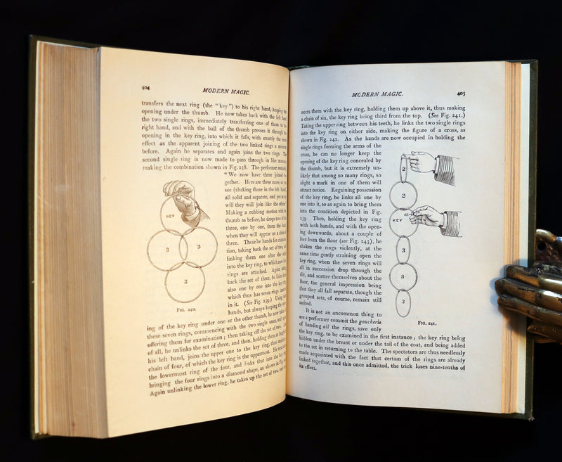 1898 Rare Book - MODERN MAGIC - A Practical Treatise On The Art Of Conjuring by Hoffmann.