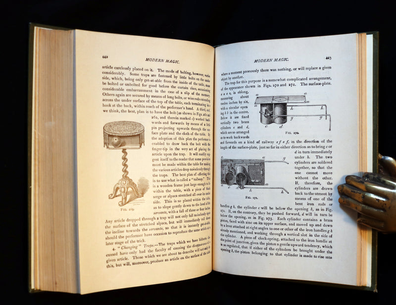 1898 Rare Book - MODERN MAGIC - A Practical Treatise On The Art Of Conjuring by Hoffmann.