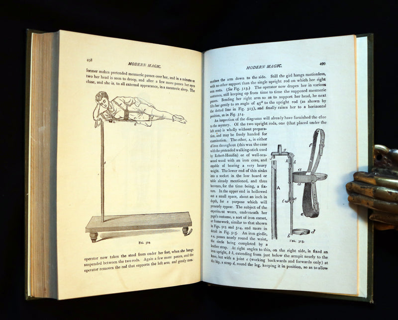 1898 Rare Book - MODERN MAGIC - A Practical Treatise On The Art Of Conjuring by Hoffmann.