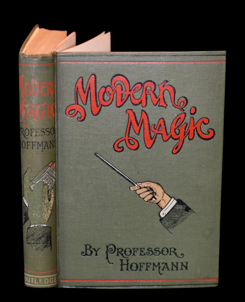 1898 Rare Book - MODERN MAGIC - A Practical Treatise On The Art Of Conjuring by Hoffmann.