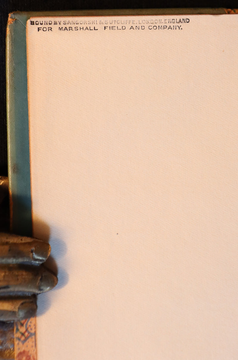 1927 Rare Sangorski binding - Through the Looking-Glass, and What Alice Found There by Lewis Carroll.