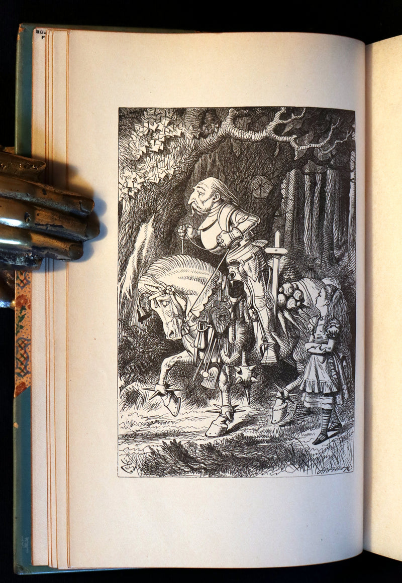 1927 Rare Sangorski binding - Through the Looking-Glass, and What Alice Found There by Lewis Carroll.