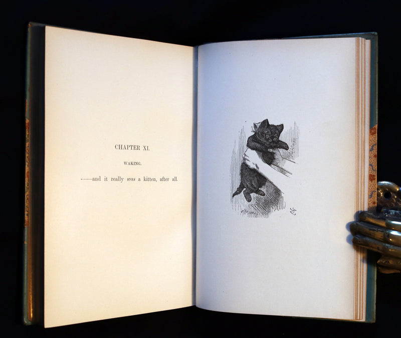 1927 Rare Sangorski binding - Through the Looking-Glass, and What Alice Found There by Lewis Carroll.
