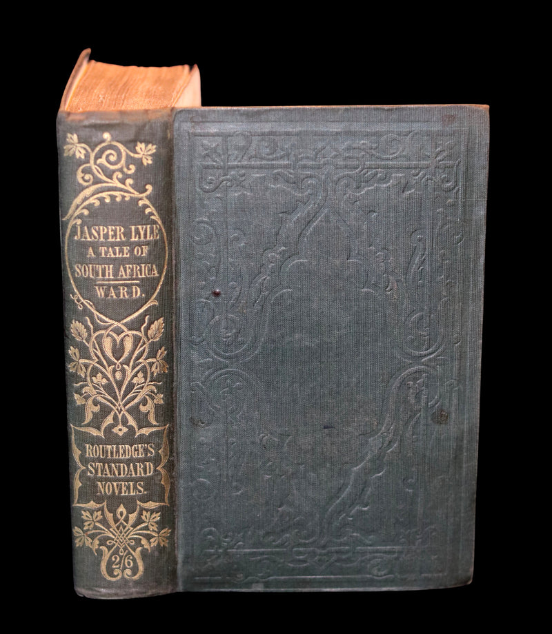 1852 Rare Book - Jasper Lyle a Tale of Kafirland - 1st English novel set in South Africa.