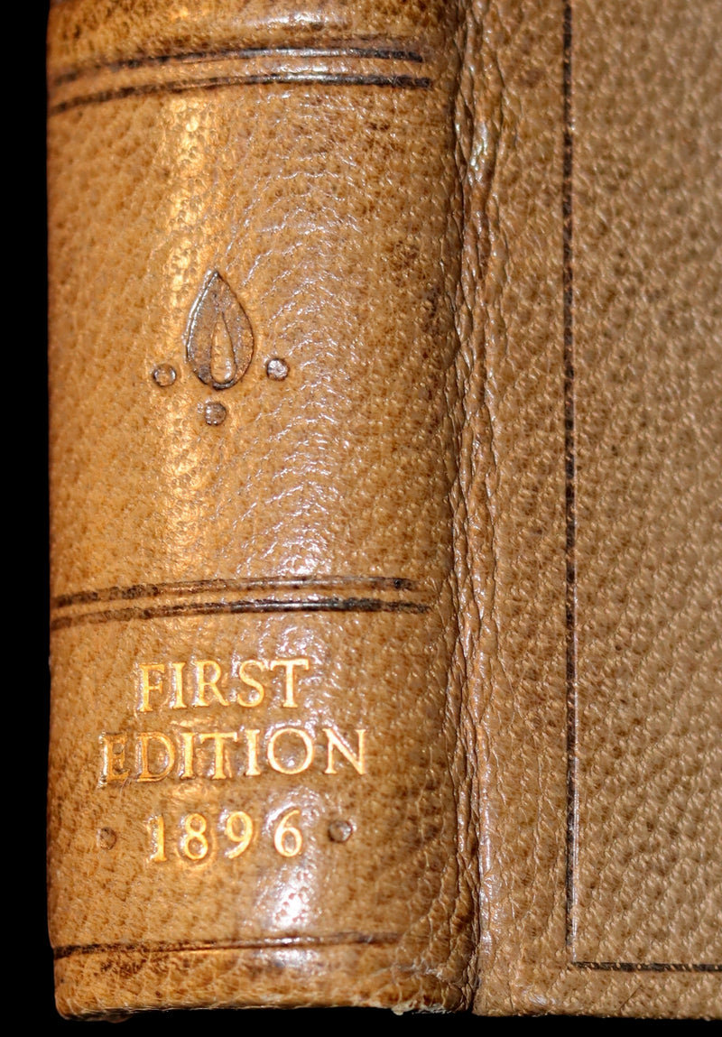 1896 Rare 1stED Book on Werewolves - THE WERE-WOLF written by Clemence Housman & Illustrated by Laurence Houseman.
