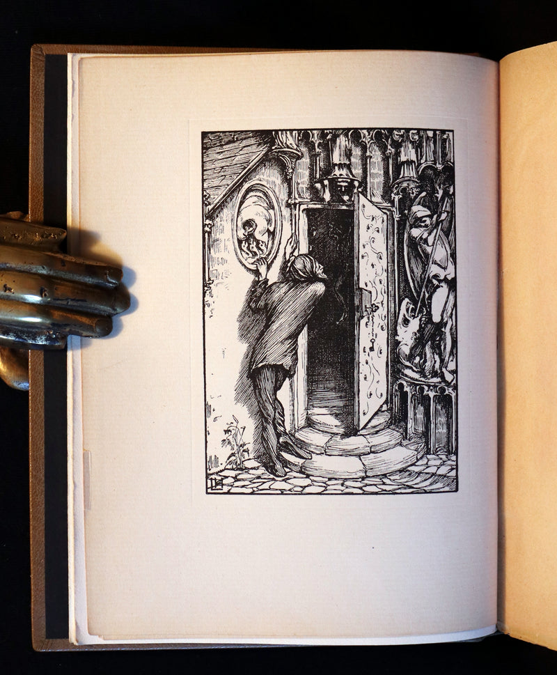 1896 Rare 1stED Book on Werewolves - THE WERE-WOLF written by Clemence Housman & Illustrated by Laurence Houseman.