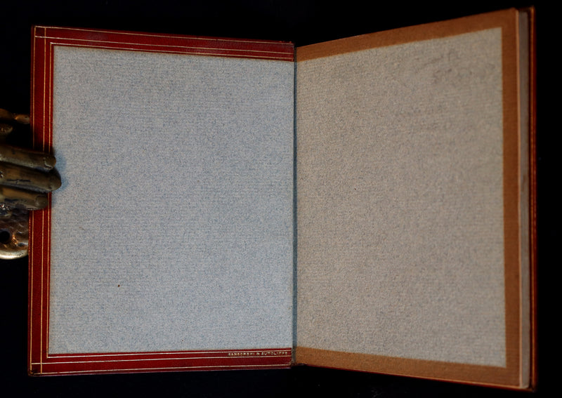 1912 Rare Illustrated Edition bound by Sangorski - The INNER BEAUTY - Spiritual essays by Maurice Maeterlinck.