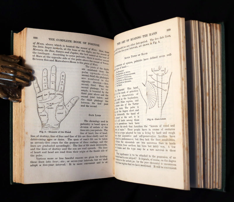 1930 Scarce Book - The Complete Book of Fortune A Comprehensive Survey Of The Occult Sciences & Other Methods Of Divination.