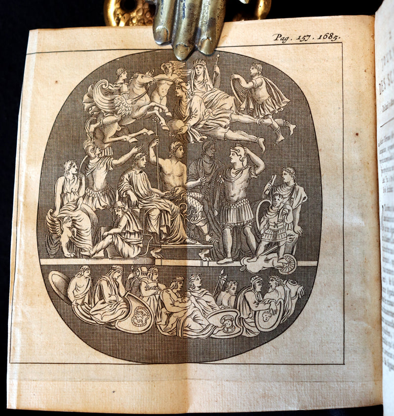 1686 Scarce French Book - Scientists' Journal for year 1685 - Lunar Eclipse & various subjects
