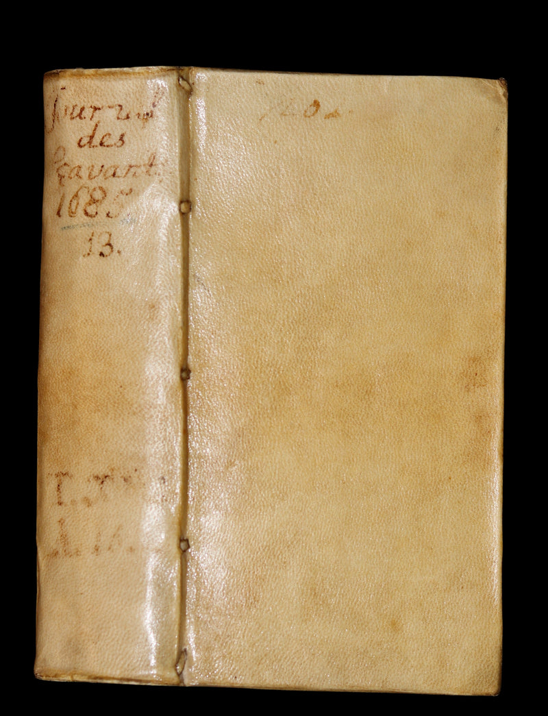 1686 Scarce French Book - Scientists' Journal for year 1685 - Lunar Eclipse & various subjects