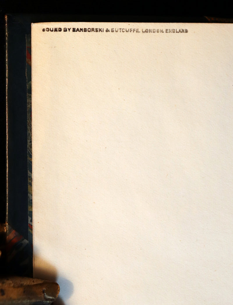 1924 Rare Book - THAIS  (Life of Saint Thaïs of Egypt) by Anatole France bound by SANGORSKI & SUTCLIFFE.