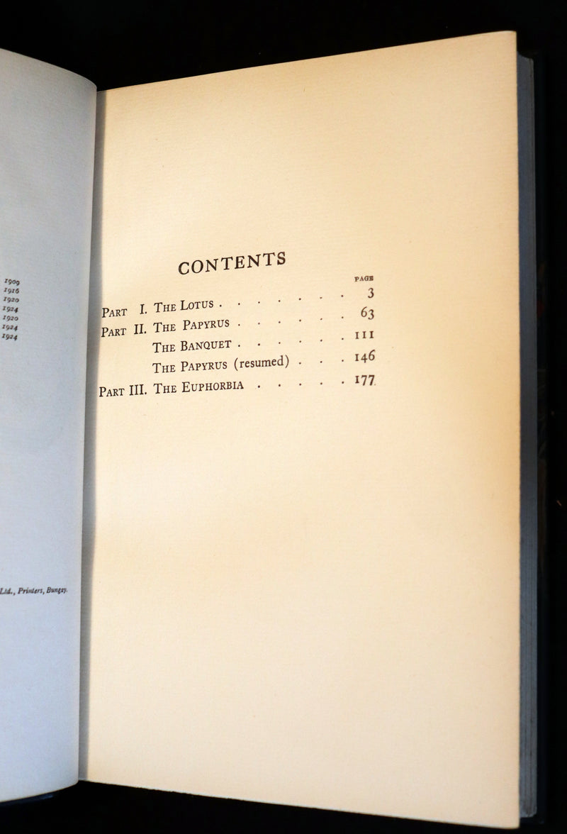 1924 Rare Book - THAIS  (Life of Saint Thaïs of Egypt) by Anatole France bound by SANGORSKI & SUTCLIFFE.