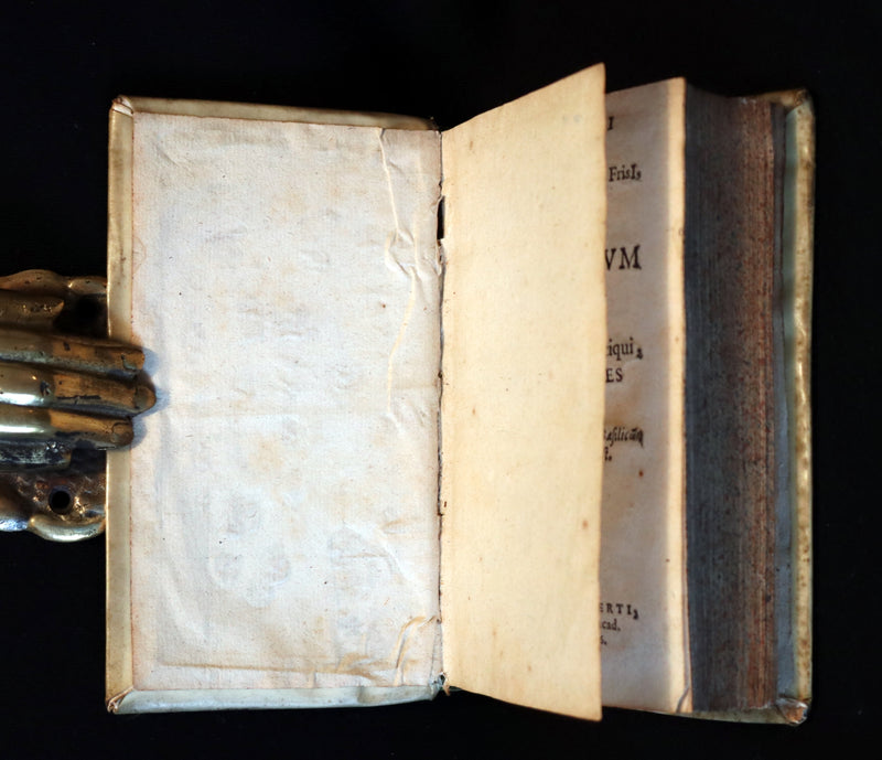 1656 Rare Latin vellum Book on Roman Law - In Extremum Pandectarum Titulum by Johann Jacob Wissenbach.