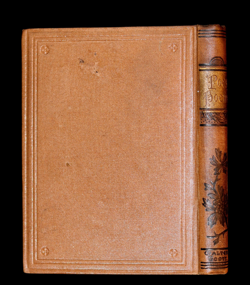 1885 Scarce Victorian Book - The Poetical Works of EDGAR ALLAN POE with the Masque of the Red Death.