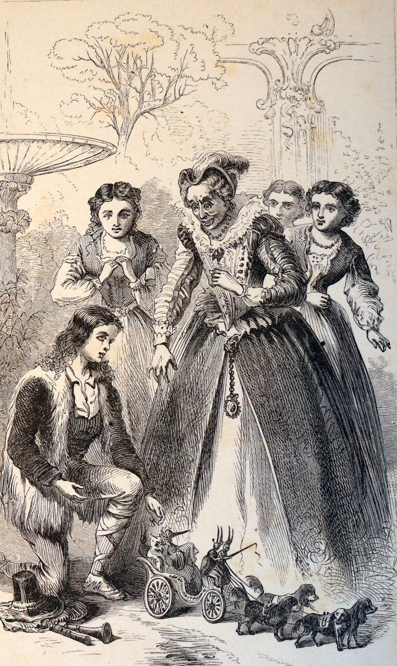 1867 Scarce Book - FAIRY Book by Edouard Laboulaye - illustrated. FIRST EDITION.