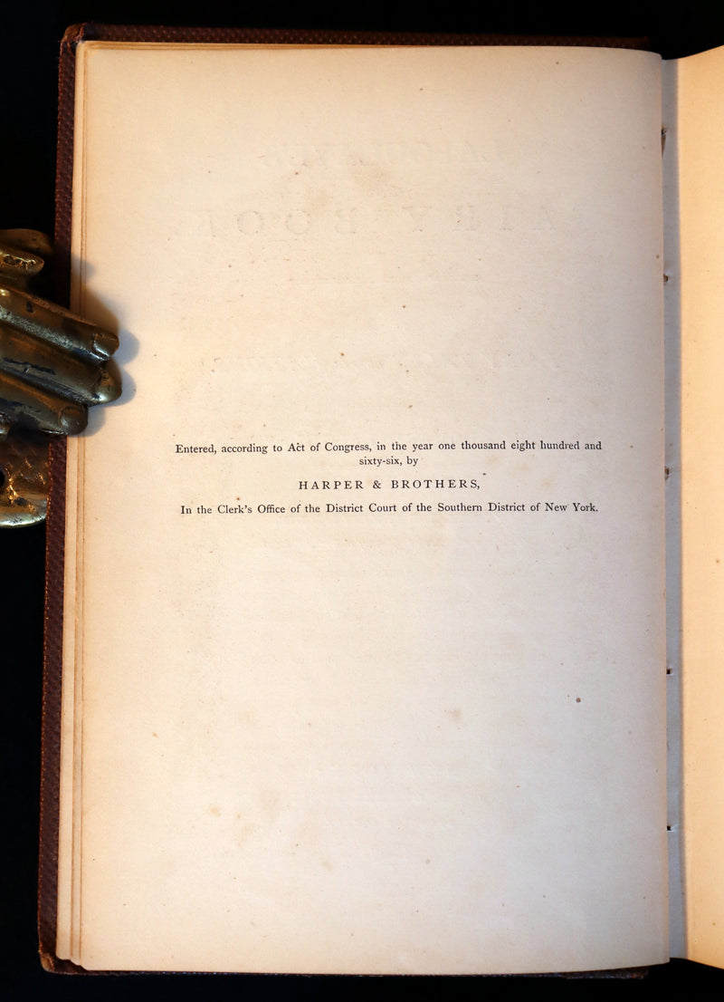 1867 Scarce Book - FAIRY Book by Edouard Laboulaye - illustrated. FIRST EDITION.