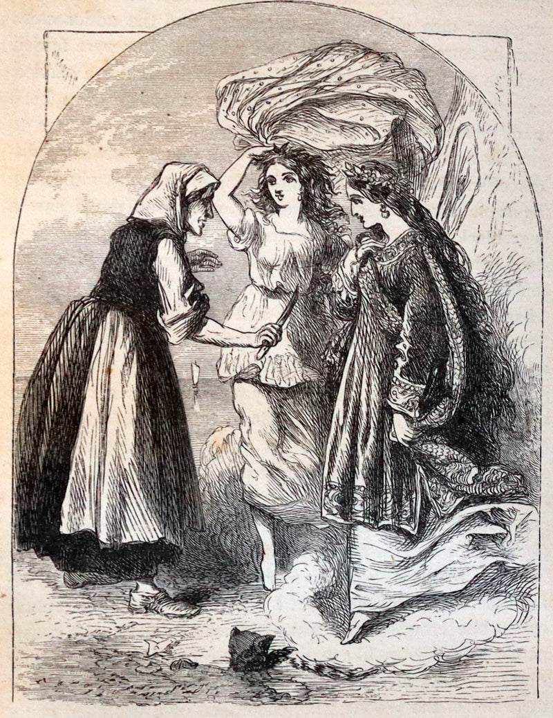 1867 Scarce Book - FAIRY Book by Edouard Laboulaye - illustrated. FIRST EDITION.