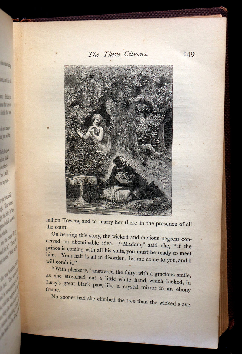 1867 Scarce Book - FAIRY Book by Edouard Laboulaye - illustrated. FIRST EDITION.