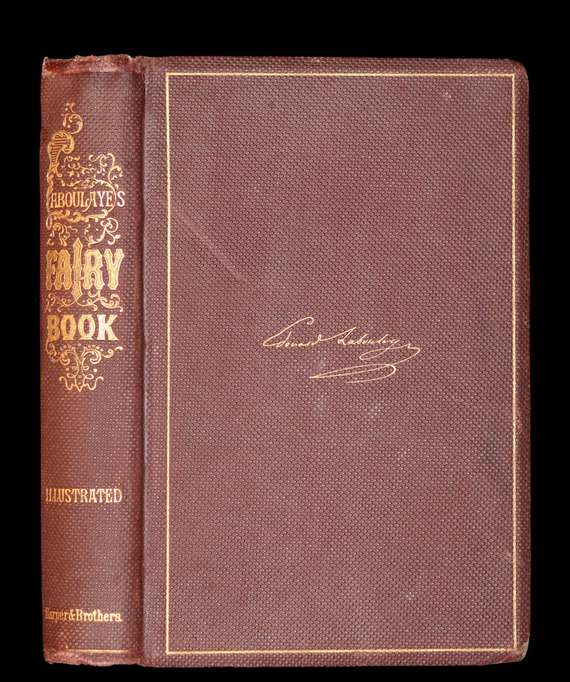 1867 Scarce Book - FAIRY Book by Edouard Laboulaye - illustrated. FIRST EDITION.