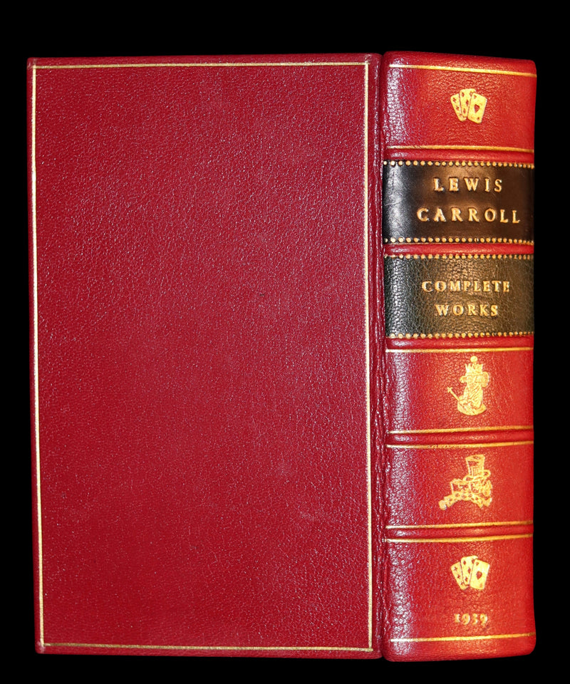 1939 Rare First Edition Book - Complete Works of Lewis Carroll including Alice's Adventures in Wonderland, Through the Looking-Glass, etc.