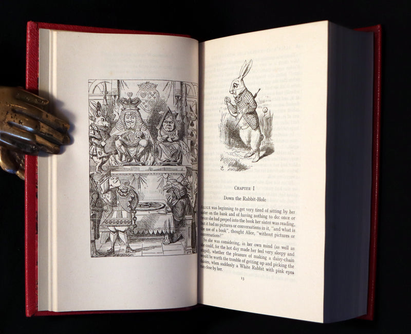 1939 Rare First Edition Book - Complete Works of Lewis Carroll including Alice's Adventures in Wonderland, Through the Looking-Glass, etc.