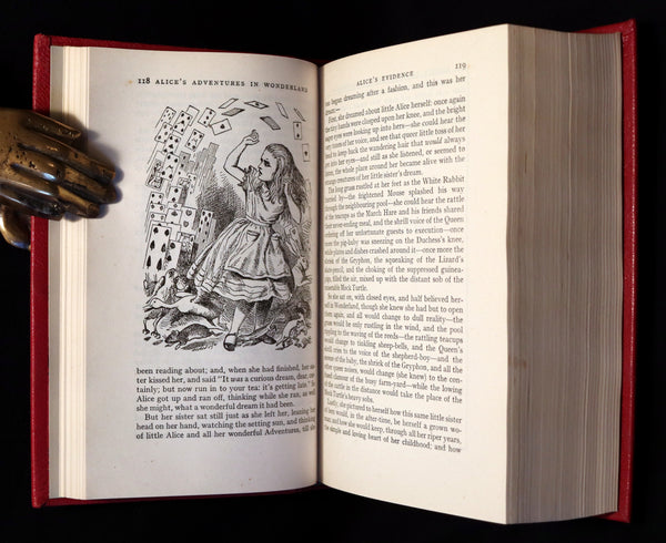 1939 Rare First Edition Book - Complete Works of Lewis Carroll including Alice's Adventures in Wonderland, Through the Looking-Glass, etc.