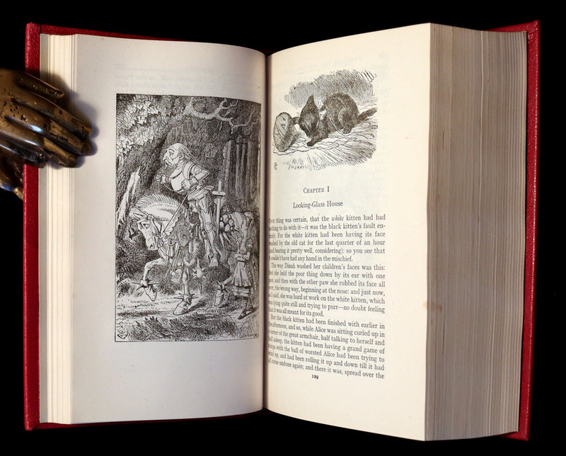 1939 Rare First Edition Book - Complete Works of Lewis Carroll including Alice's Adventures in Wonderland, Through the Looking-Glass, etc.